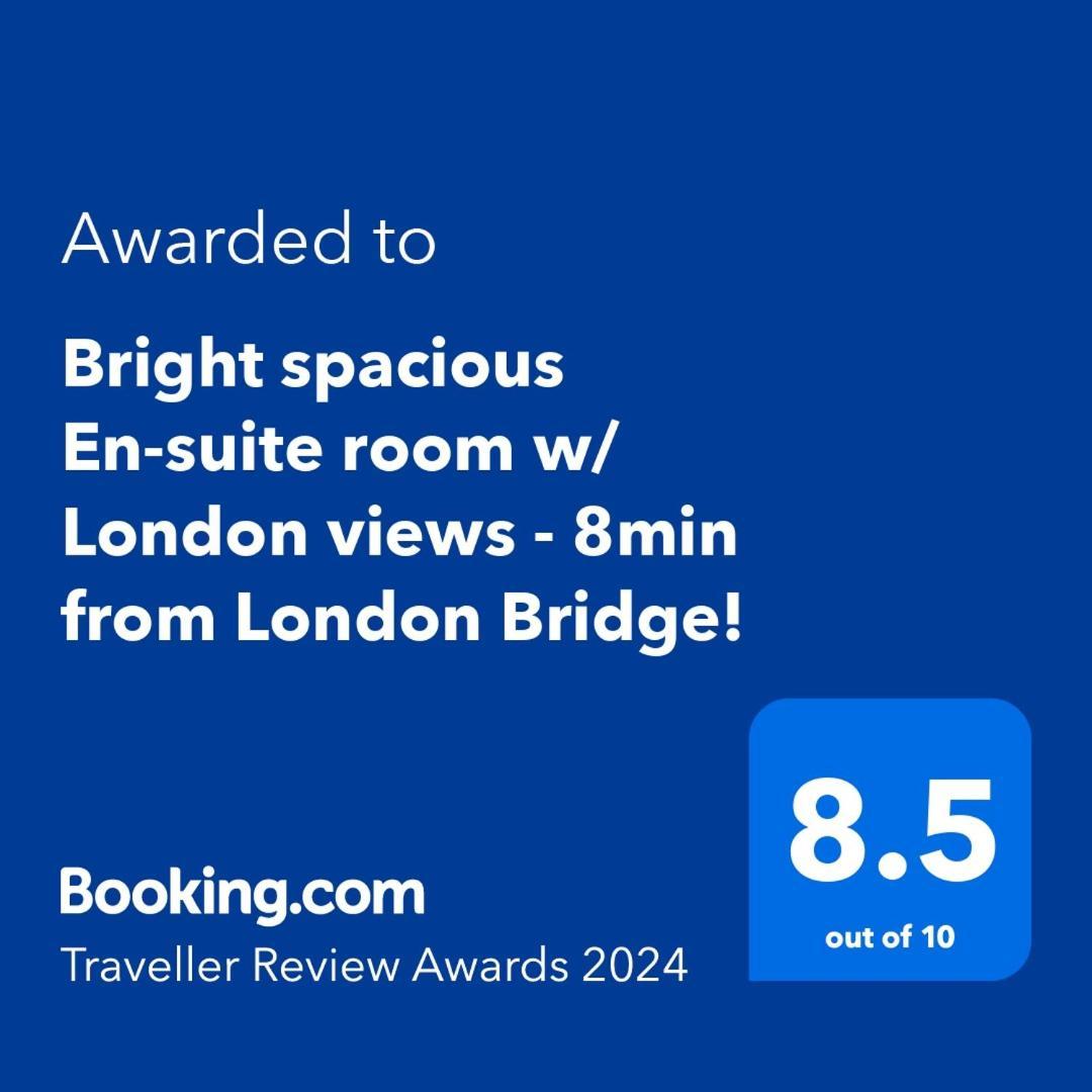 Bright Spacious En-Suite Room W/ London Views - 8Min From London Bridge! Exterior photo